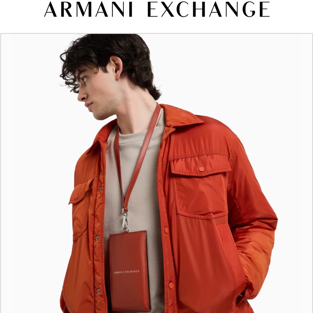 ARMANI EXCHANGE IPHONE HOLDER